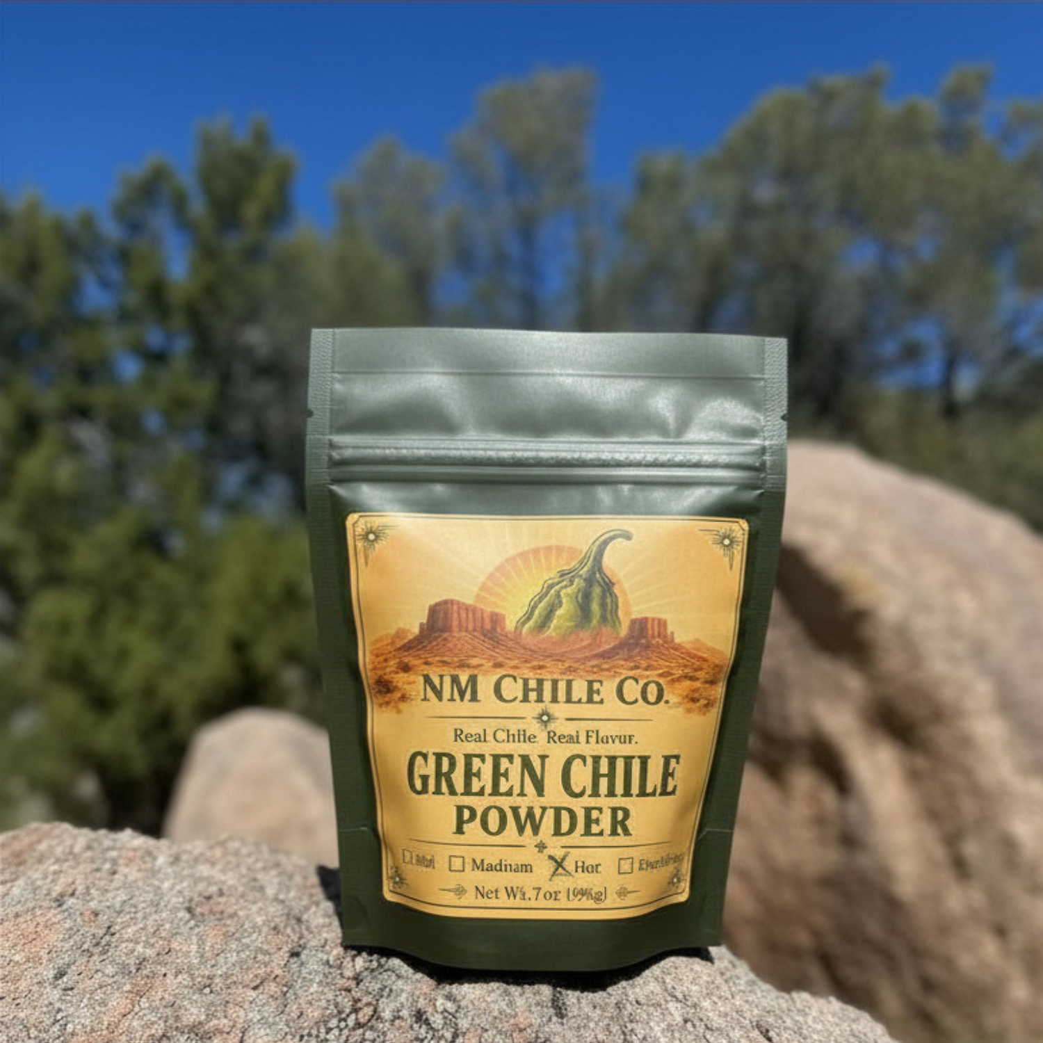 New Mexican Green Chile Powder