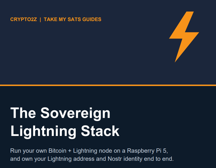 Ebook Title: The Sovereign Lightning Stack
